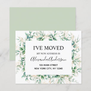 Begroting Moving Announge Eucalyptus Greenery