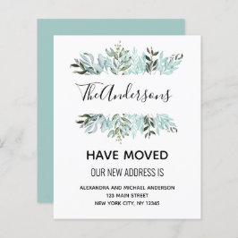 Begroting Moving Announge Eucalyptus Greenery