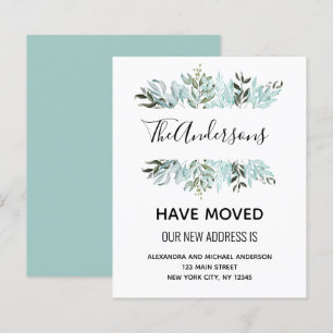 Begroting Moving Announge Eucalyptus Greenery