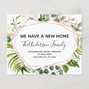 Begroting Moving Announge Eucalyptus Greenery Flyer