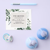 Begroting Moving Announge Eucalyptus Greenery Flyer (Enkel)