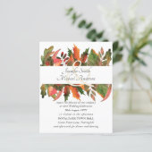 Begroting najaar najaar terugval huwelijk ampersan (Staand voorkant)