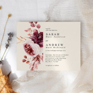 Begroting najaar Waterverf Floral Weddenschap