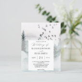 Begroting Natuur bos en vogels 2 bruiloft (Staand voorkant)