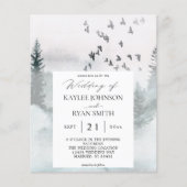 Begroting Natuur bos en vogels 2 bruiloft (Voorkant)