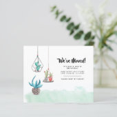 Begroting - nieuw adres Succulents Moving Announan (Staand voorkant)