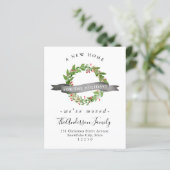 Begroting - nieuw thuisadres met creditcard voor v (Staand voorkant)