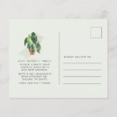 Begroting Nieuwe adreswijziging Aankondiging (Achterkant)