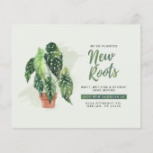 Begroting Nieuwe adreswijziging Aankondiging (Voorkant)