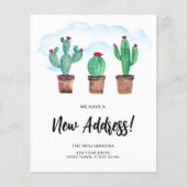 Begroting Nieuwe adreswijziging Aankondiging Flyer (Voorkant)