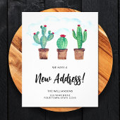 Begroting Nieuwe adreswijziging Aankondiging Flyer