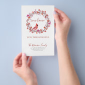 Begroting nieuwe feestdagen van het thuisland flyer (Hand)