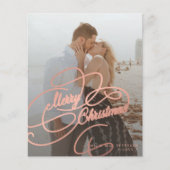 Begroting nieuwgevierd met Kaart kerstfeestdag (Voorkant)