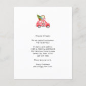 Begroting nieuwjaar kerstfeestdag thuis (Achterkant)