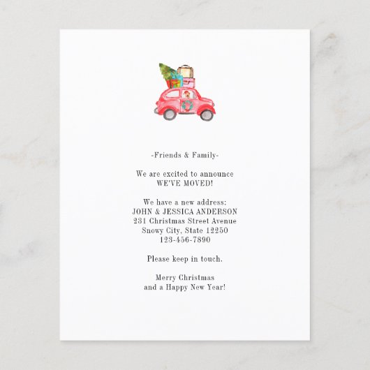 Begroting nieuwjaar kerstfeestdag thuis (Achterkant)