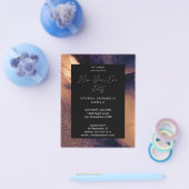 Begroting Nyte Glow Nieuwjaar Eve Party Flyer (Enkel)