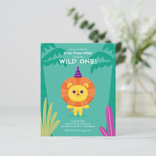 Begroting Oerwoud Initiatief van Lion Kind (Staand voorkant)