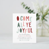 Begroting om alles te doen wat leuk is | Kerstfees (Staand voorkant)