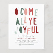 Begroting om alles te doen wat leuk is | Kerstfees (Voorkant)