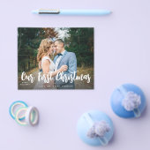 Begroting onze eerste kerstminimalistische H-foto Flyer (Enkel)