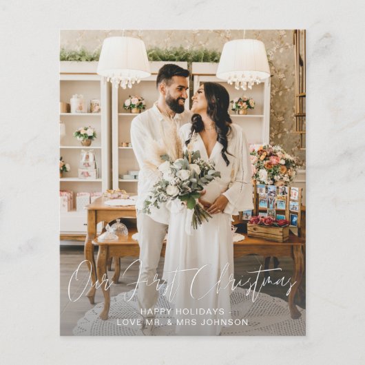 Begroting onze eerste Kerstmis - Verticaal & H Twe Flyer (Voorkant)