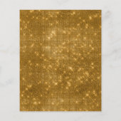 Begroting op elke dag van de dag waarop u een goud flyer (Achterkant)