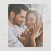 Begroting op laatste Roos Gold Glitter Photo Save  (Achterkant)