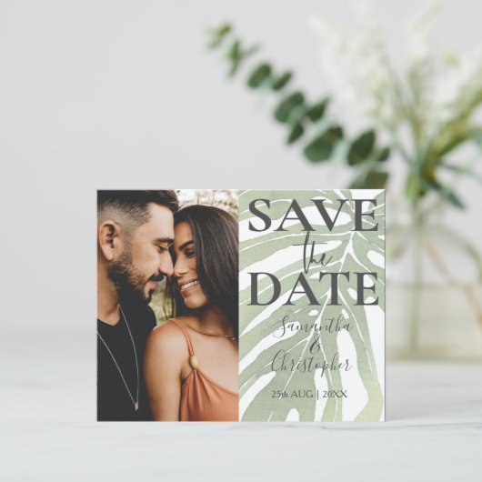 Begroting | Opslaan van de datum van het tropische (Staand voorkant)