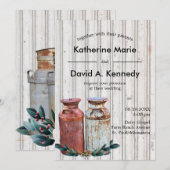 Begroting oude nationale melkbussen Boerderij Kaart (Voorkant / Achterkant)