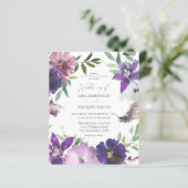 Begroting Paars - Lavender & Violet Floral Wedding (Staand voorkant)