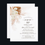 Begroting Pampas Grass 80th Birthday Party Uitnodi<br><div class="desc">Begroting 80th Birthday Party Pampas Grass Invitation met woestijnpalmen botanisch met moderne typografie en lay-out op witte achtergrond. U kunt deze kaart voor andere speciale gebeurtenissen volledig aanpassen door op de knop "Personaliseren" te klikken om het jaar,  de indeling,  de tekstkleur en nog veel meer te wijzigen.</div>