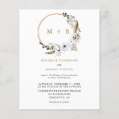 Begroting Pampas Grass Wedding Boho AU (Voorkant)