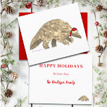 Begroting Pangolin Cute Santa Endangered Species<br><div class="desc">De pangoline is een ernstig bedreigde diersoort als gevolg van de illegale handel in dieren. Hier is een kans om dit schattige, zeldzame anteater met kerst te benadrukken. Deze feestelijke pangoline in kleurrijke levendige tinten, show de ingewikkelde lichaamspantsering van de pangoline met een kersthoed. Dit vakantie seizoen waarom stuur je...</div>