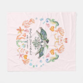 BEGROTING Passen getrouwd Huwelijkscadeaus Aangepa Fleece Deken (Voorkant (Horizontaal))