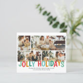 BEGROTING Persoonlijke foto Jolly Holiday Kerstmis (Staand voorkant)
