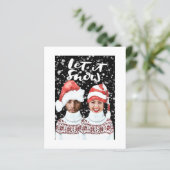 BEGROTING Persoonlijke kerstmis met foto's zodat h (Staand voorkant)