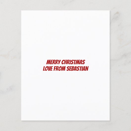 BEGROTING Persoonlijke ondeugendheid of Nice Kerst (Achterkant)