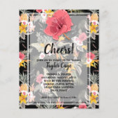 Begroting Pineapple Tropische Birthday-uitnodiging (Voorkant)