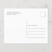 Begroting Pink Floral 75e verjaardag uitnodiging (Achterkant)