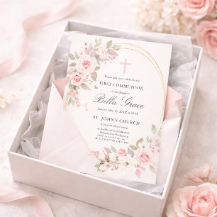 Begroting Pink Floral Eerste Heilige Communauteit