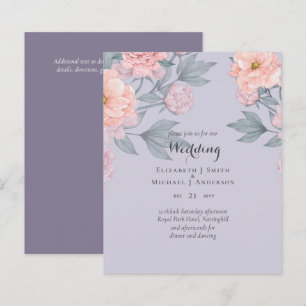 BEGROTING Pink Sage Peach Weddenschap