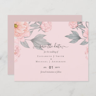 BEGROTING Pink Sage Peach Weddenschap