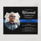 Begroting Politiepartij Prijs Foto uitnodiging (Voorkant)