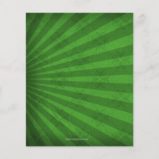 Begroting Pot of Gold Patricks Day Invitation (Achterkant)