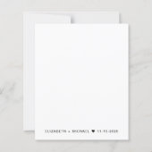 Begroting QR-code bruiloft na uitnodiging van de p (Achterkant)