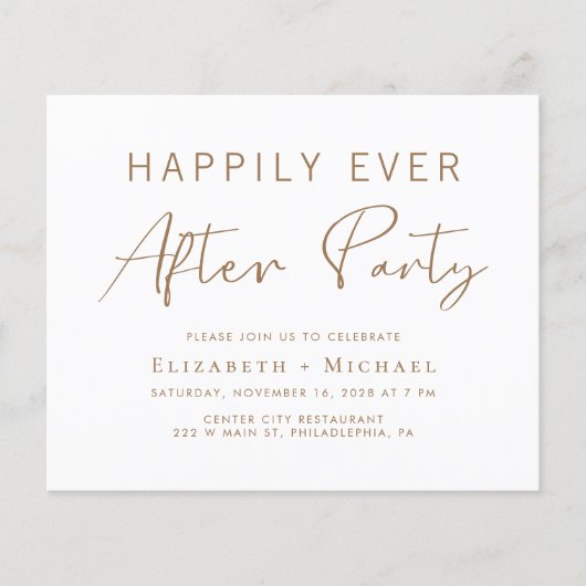 Begroting QR-code bruiloft na uitnodiging van de p (Voorkant)