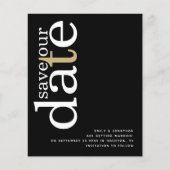 Begroting QR Code White Gold Text Black Opslagdatu (Voorkant)