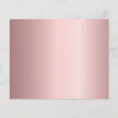 Begroting Quinceanera blush roze stoffering behalv (Achterkant)