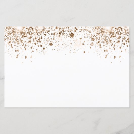 Begroting Quinceanera white gold save the date (Achterkant)