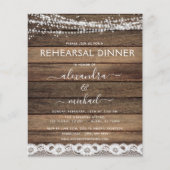 Begroting repetitief diner Rustic Farmhouse Flyer (Voorkant)